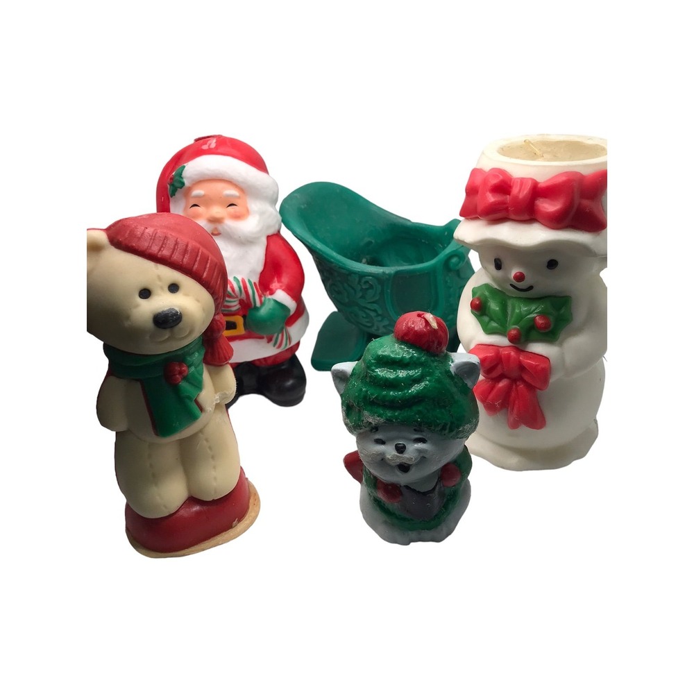 Vintage‎ Christmas Candles Lot Avon